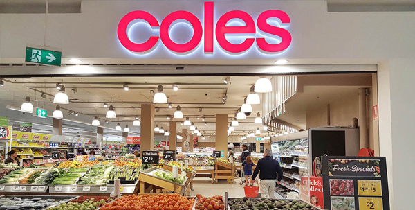 Coles Supermarket in Australia